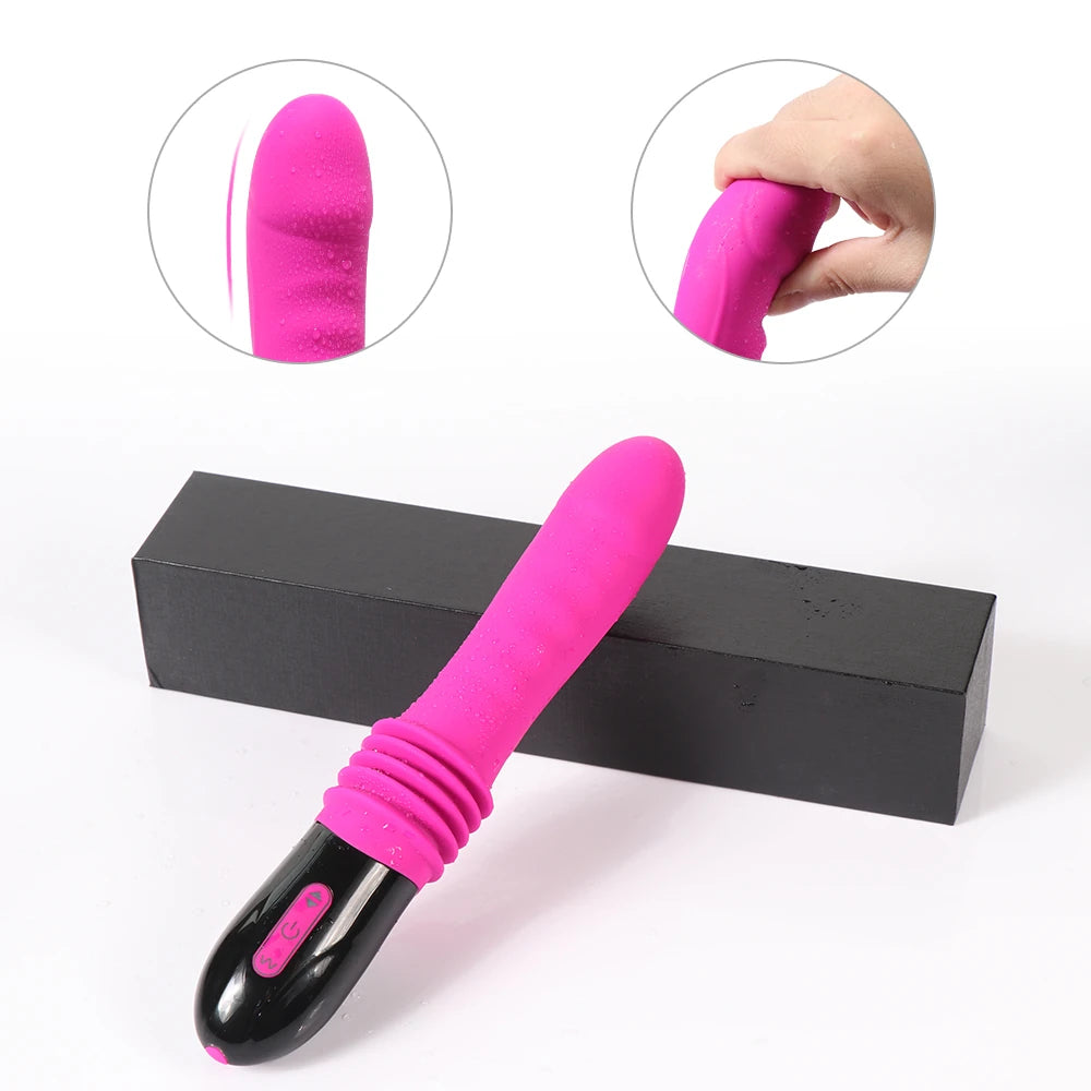Shequ Nathan Thrusting 10 Modlu Hareketli Seks Vibratörü