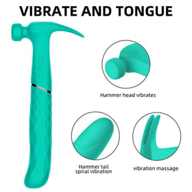 Erox Hammer Love Green Ultra Güçlü Çekiç Vibratör