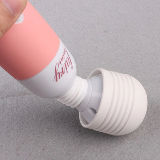 Erox Fairy Wand Güçlü Titreşimli Elektrikli Masaj Aleti-White