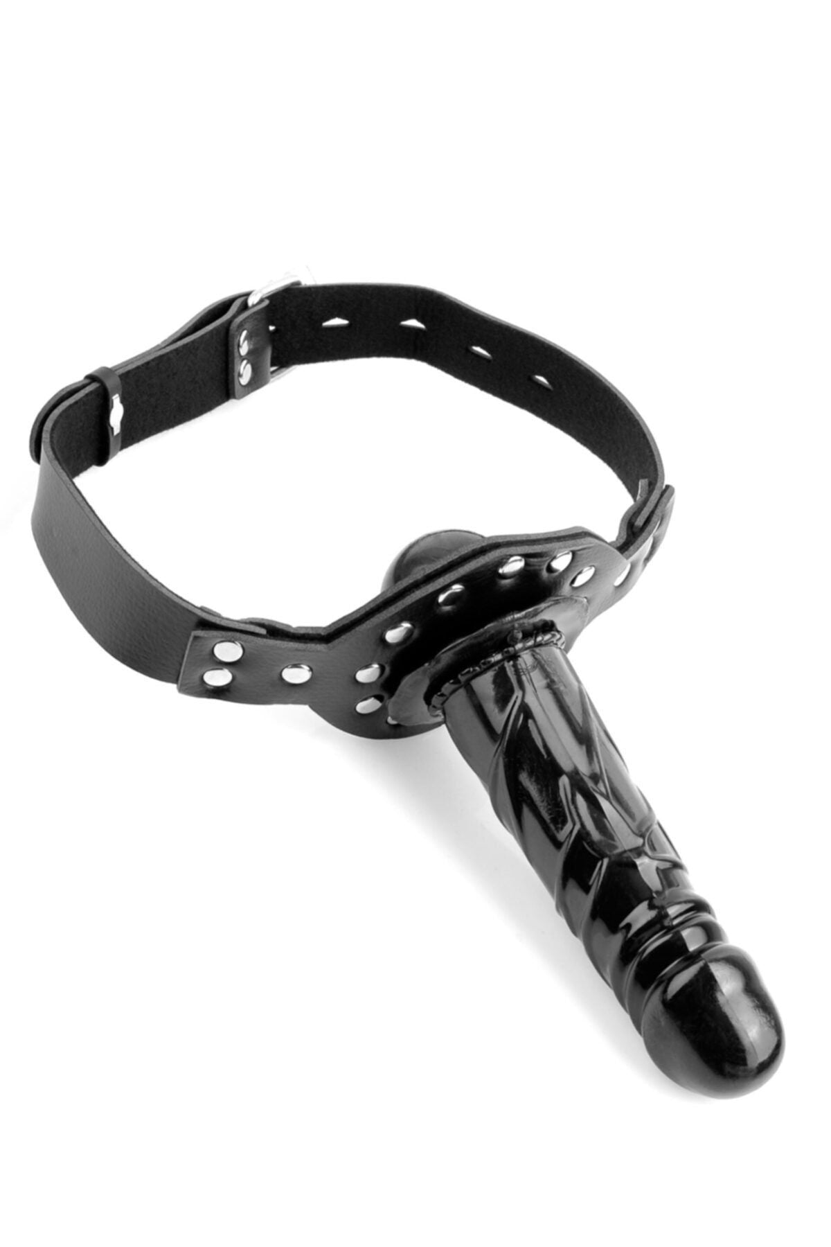 Deluxe Ball Gag With Dildo Ağız Toplu Strapon Dildo