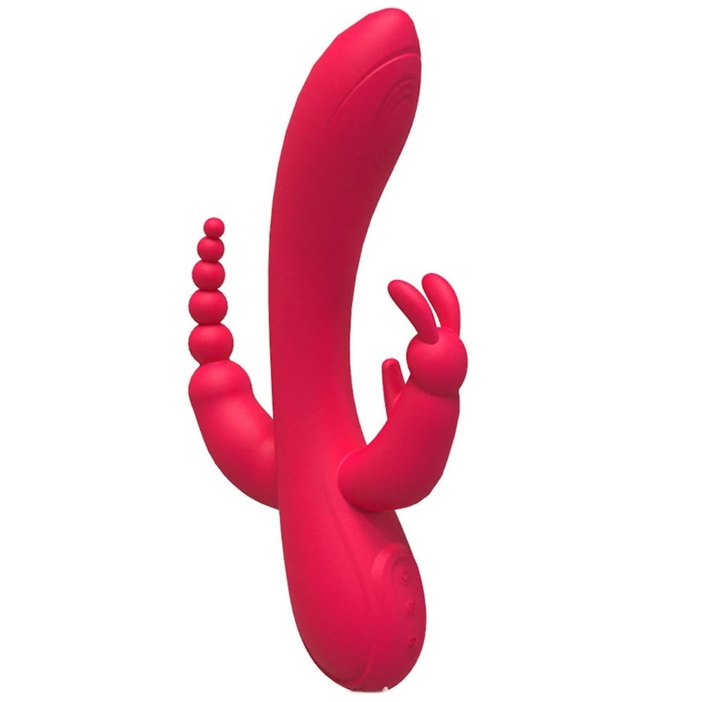 Erox World Meilisa 3 İn 1 Clitoral Massager Rabbit Vibratör