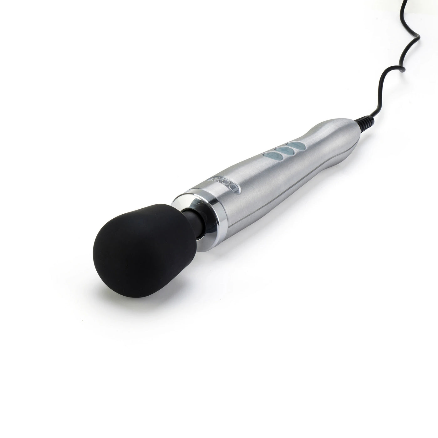 Doxy Die Cast Metal Wand Massager Masaj Aleti - Gray