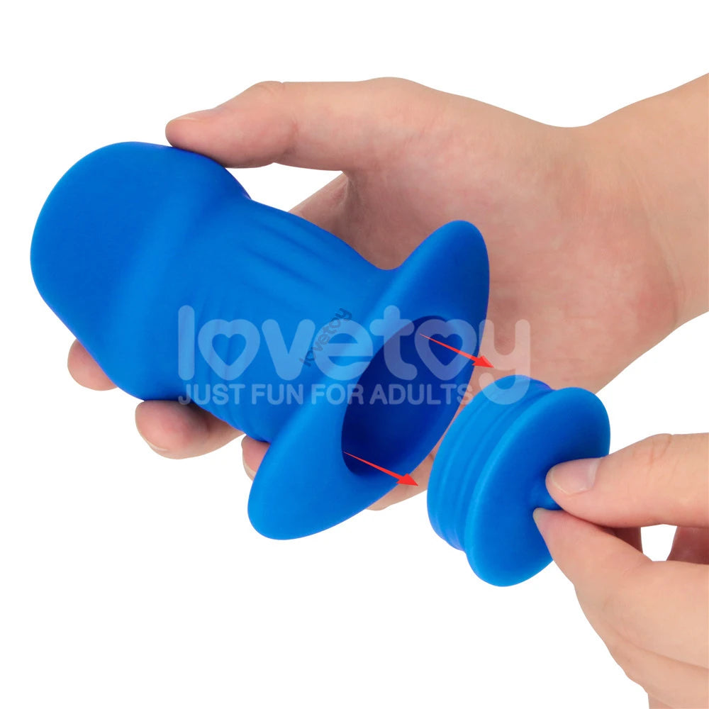 Lovetoy Pinnacle Pro Ribbed Peeper Silikon Anal Plug LV423002