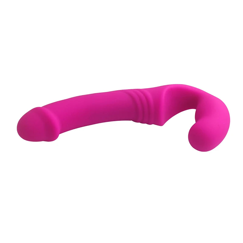 Aphrodisia Double Rider Strapless Strap-On Vibratör-Pink