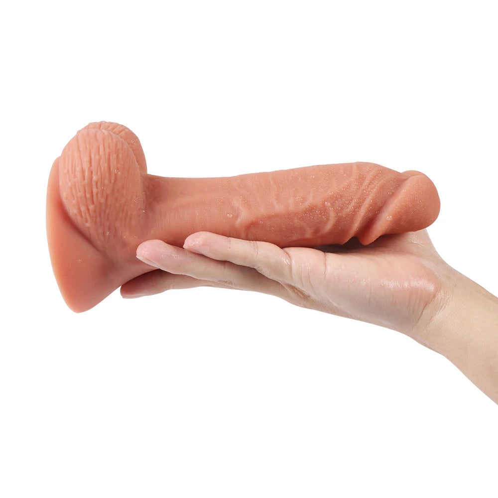 Shequ Tyler Oynar Başlı Şarjlı Realistik Penis 20 cm
