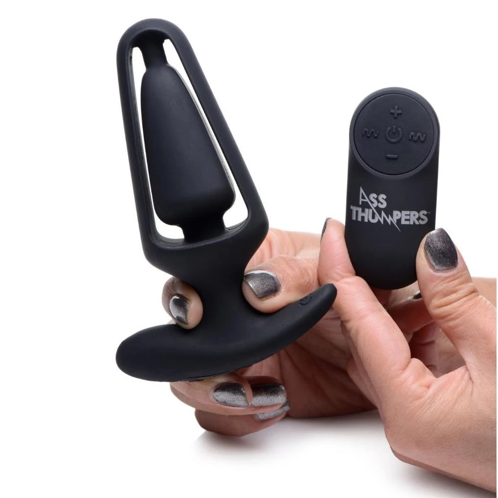 Ass Thumpers Power Uzaktan Kumandalı Titreşimli Anal Plug