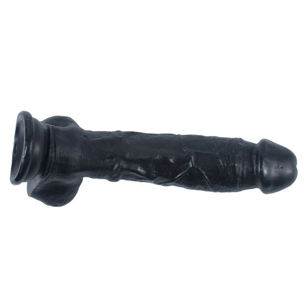 Xise Dildo Series Adonis 18 cm Realistik Zenci Penis XS-WBC10018-Black