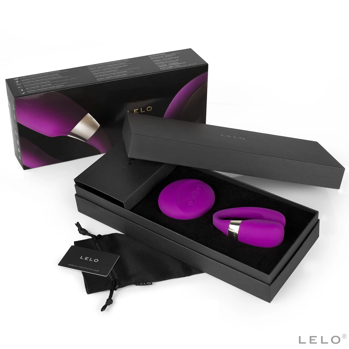 Lelo Tiani™ 3 Uzaktan Kumandalı PartnerVibratör-Deep Rose