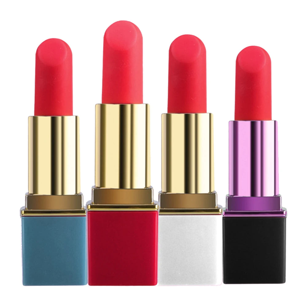 Erox Lipstick Black Usb Şarjlı 10 Mod Ruj Vibratör