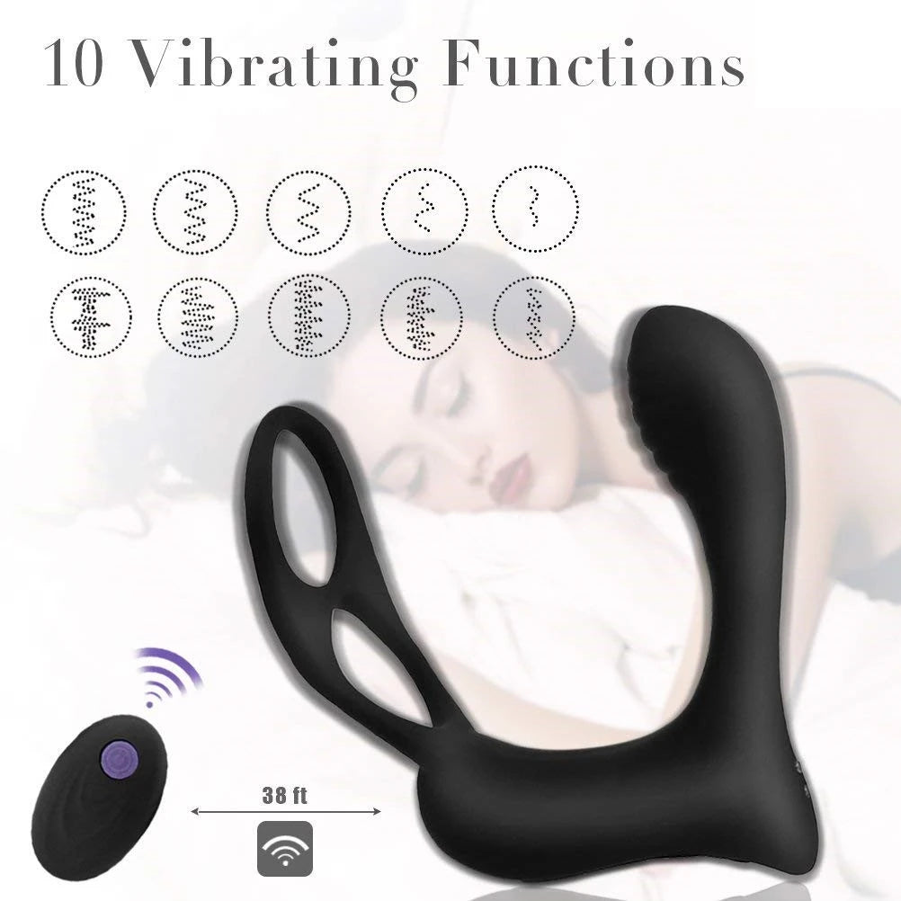 Erox Poxy Uzaktan Kumandalı Prostat Masaj Aleti ve Anal Vibratör