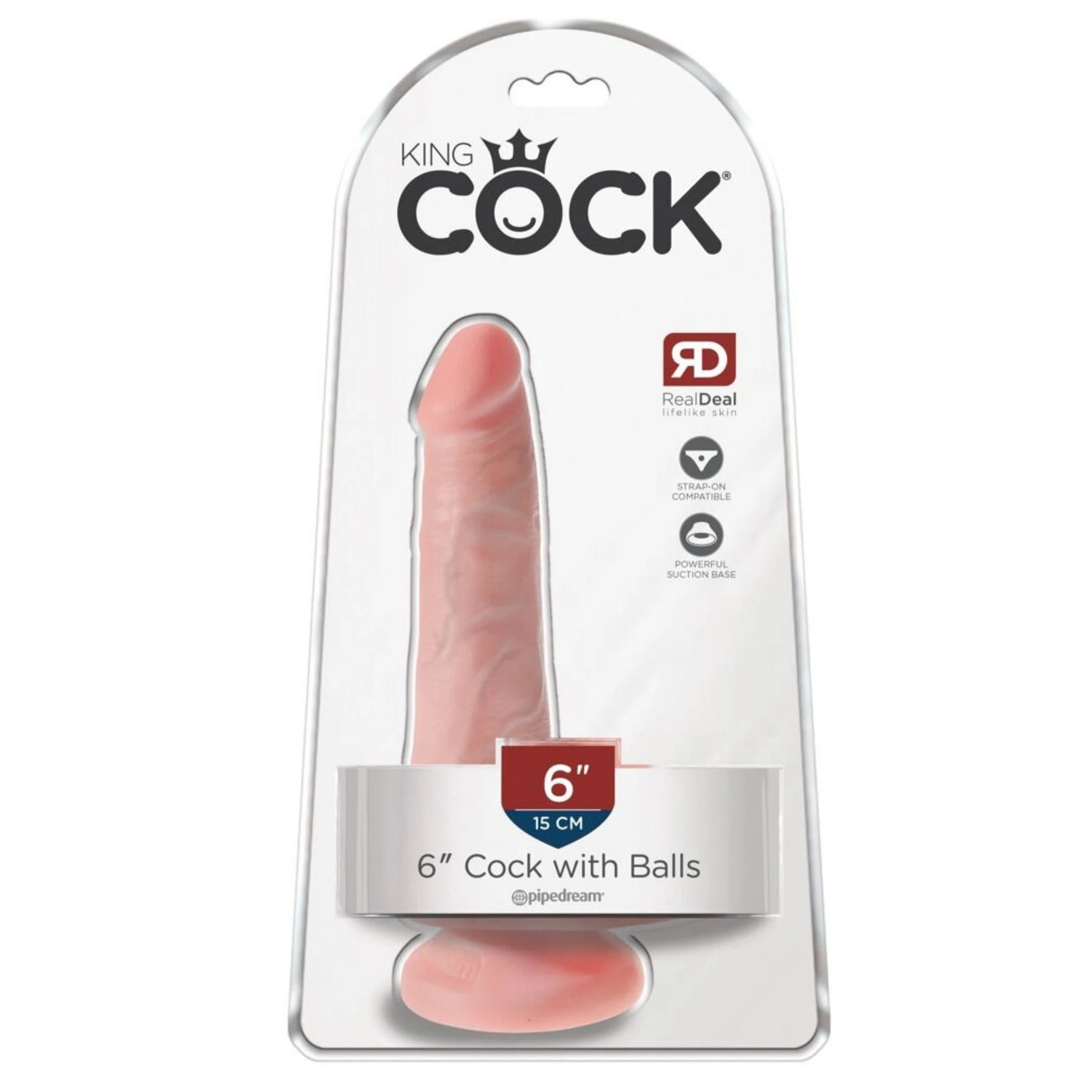 Pipedream King Cock 6'' Titreşimsiz Amerikan Realistik Penis