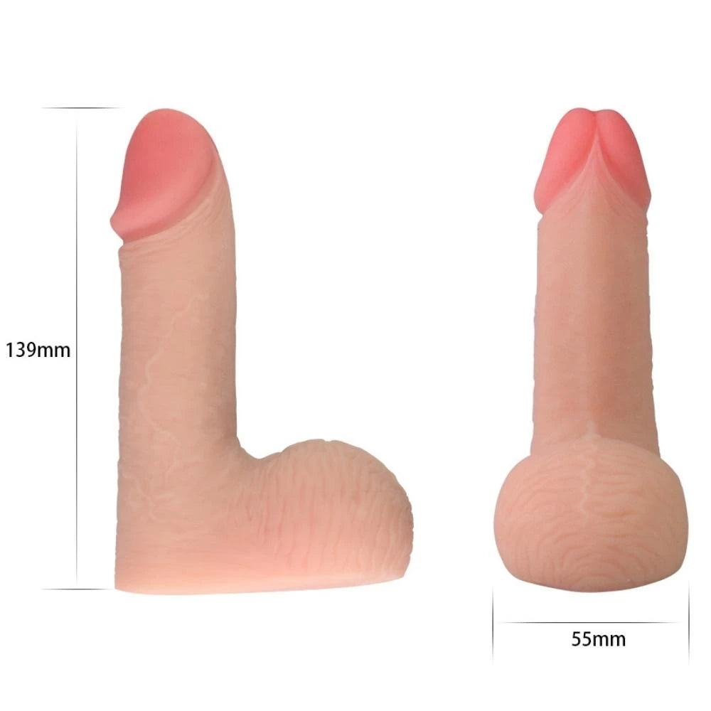 Lovetoy Skinlike Limpy Cock Giyilebilir 14 cm Dildo