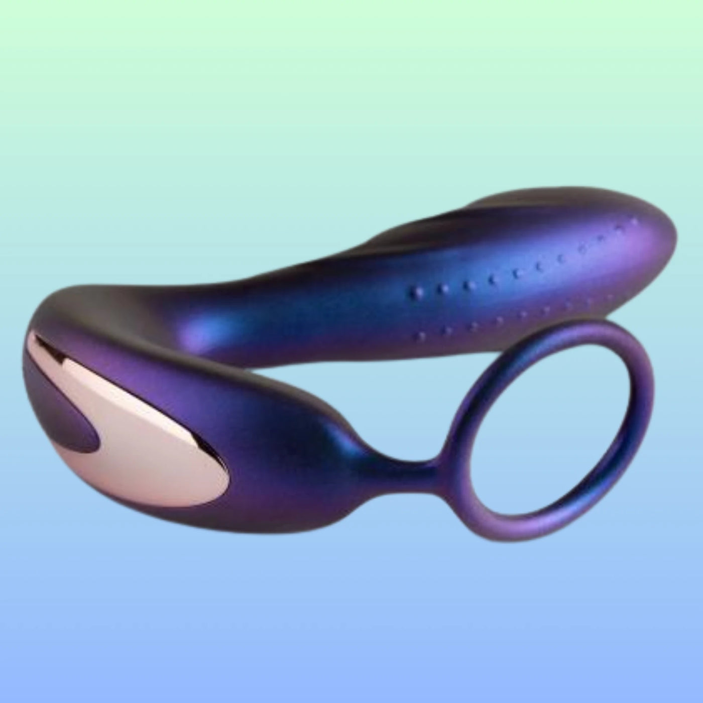 Hueman Black Hole Anal Vibrator With Cockring Anal Vibratör