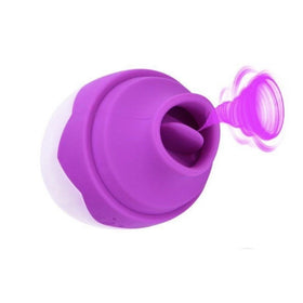 Dibe Sex Massager Hava Darbeli Dil Vibratör