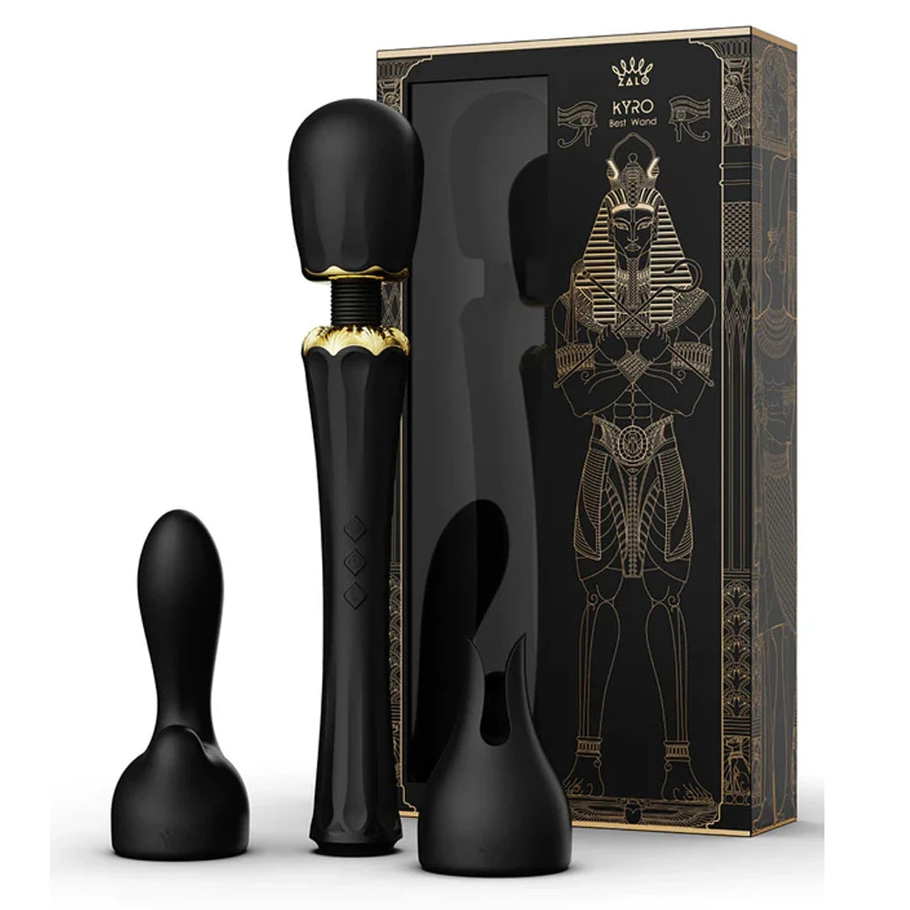 Zalo Kyro Wand Ultra Güçlü Masaj Wand Vibratör Seti