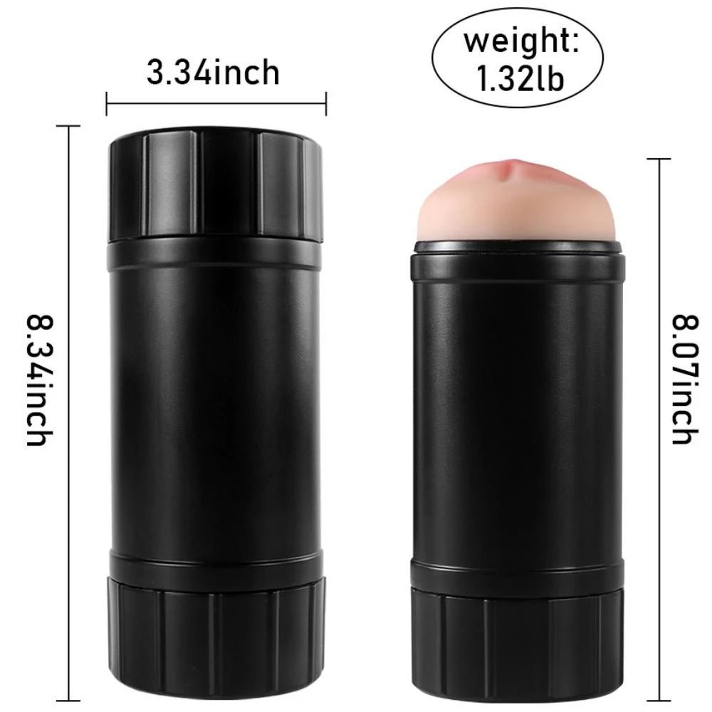 Shequ Tami Double Side Stroker Oral ve Vajinal Masturbator