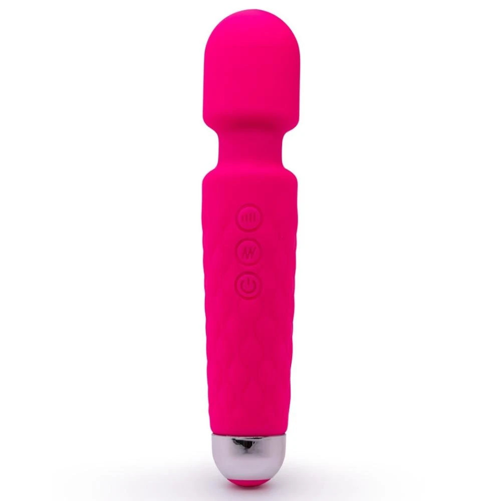 Erox Massage Vibes Pink Ultra Güçlü 20 Mod Usb Şarjlı Masaj Vibratör