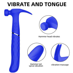 Erox Hammer Love Blue Ultra Güçlü Çekiç Vibratör