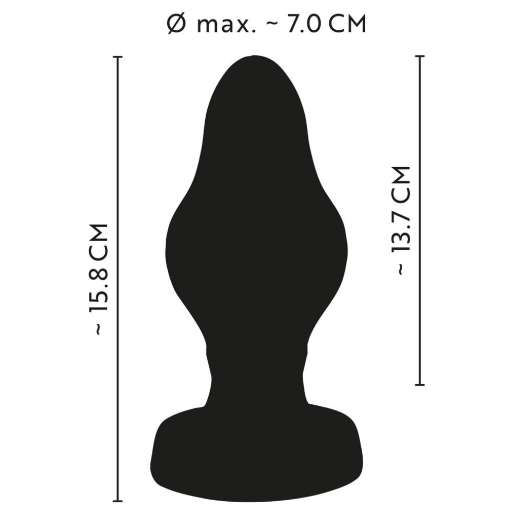 Anos Super Soft Butt Plug Liquid Silicone Anal Plug