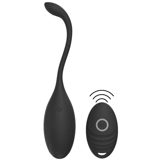 Erox Benwa Balls Uzaktan Kumandalı Kegel Egzersiz Vibratörü-Black