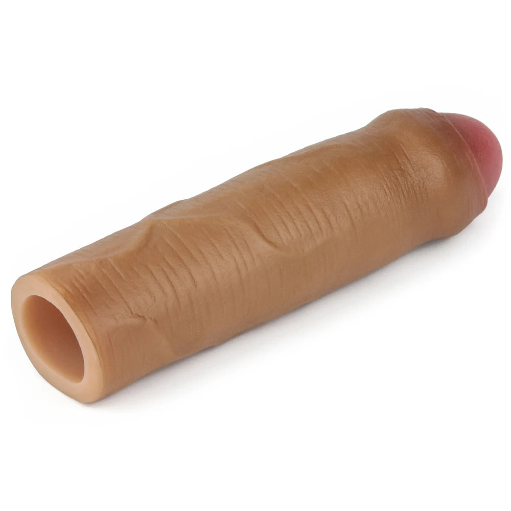 Lovetoy Nature Extender Et Dokulu Brown Gerçekçi Sünnetsiz Penis Kılıfı