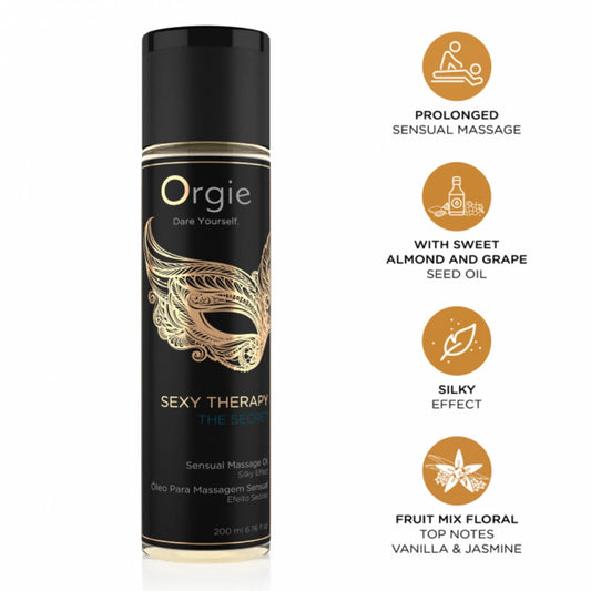Orgie Sexy Therapy The Secret Masaj Yağı 200 Ml.