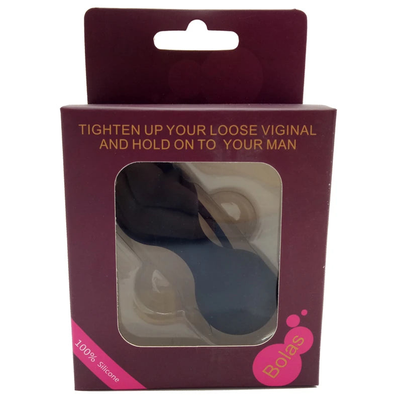 Erox Kegel Benwa Metal Jiggle Balls Kegel Top-Black