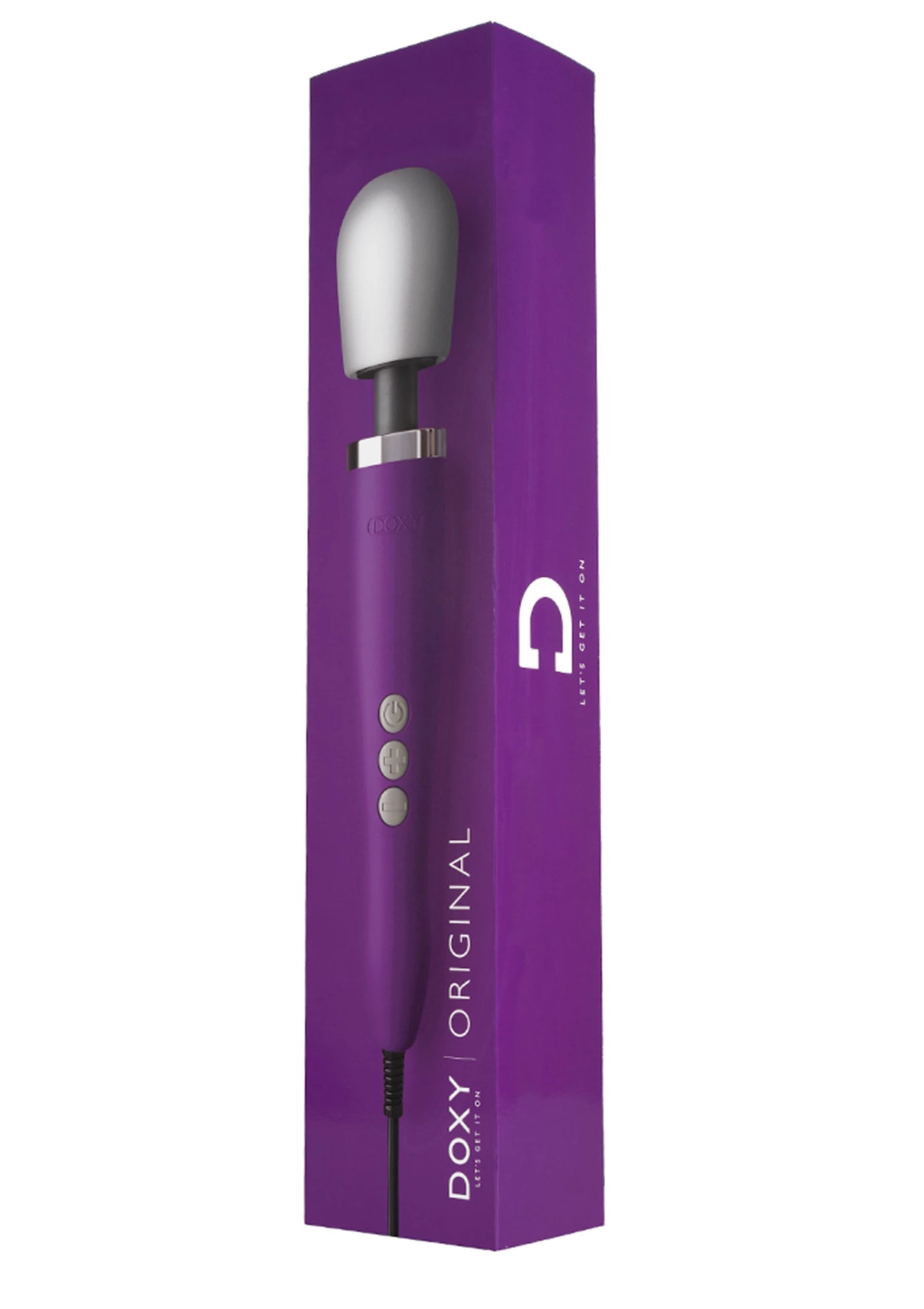 Doxy Original Massager Kablolu Güçlü Masaj Aleti-Purple