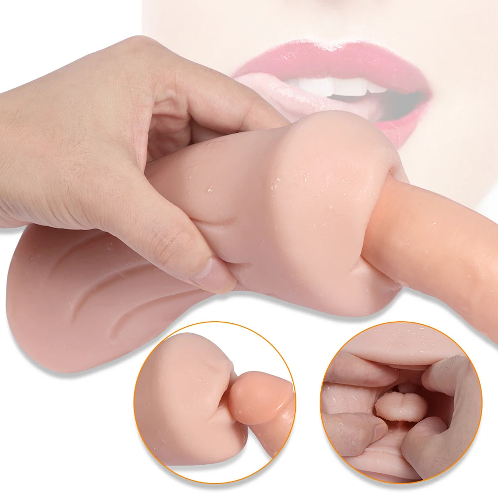 Xise Love Oral ve Vajinal Çift Girişli Realistik Masturbator