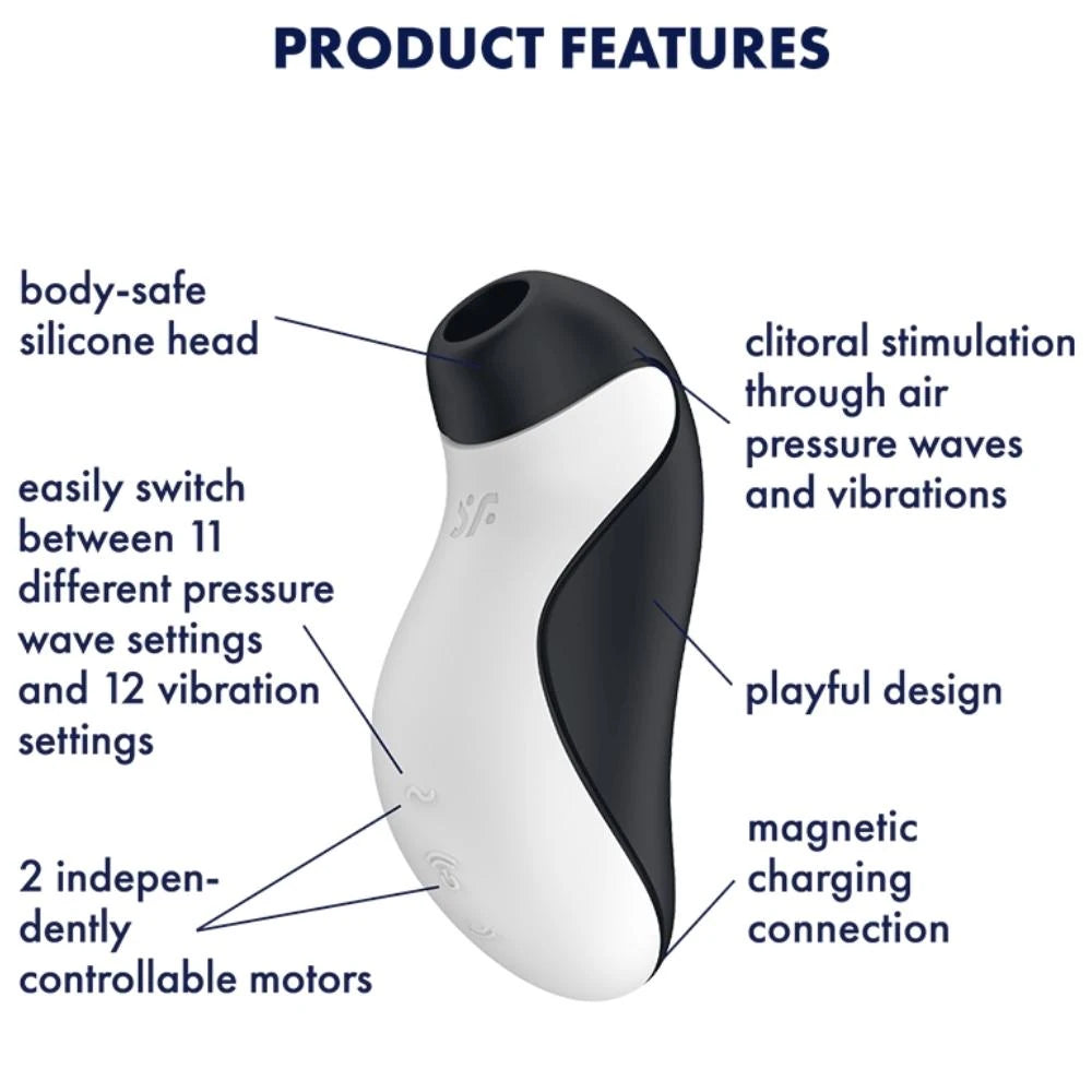 Satisfyer Orca Klitoral Emiş Güçlü Vibratör