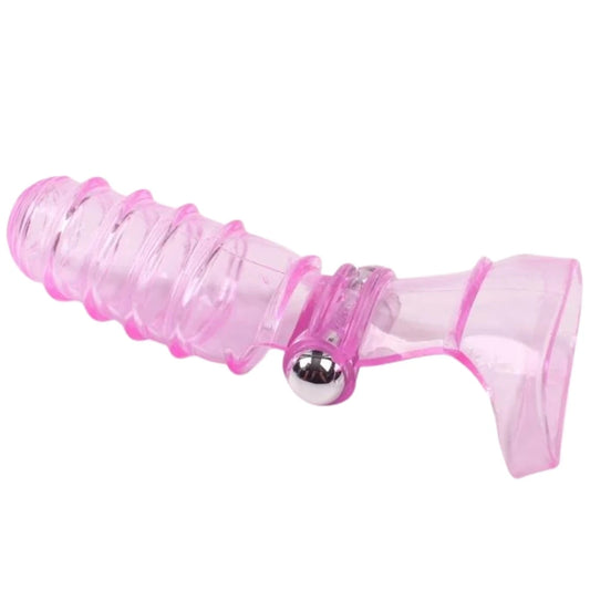 Erox Finger Vibe G-Stimulant 10 Mod Parmak Vibratör-Pink