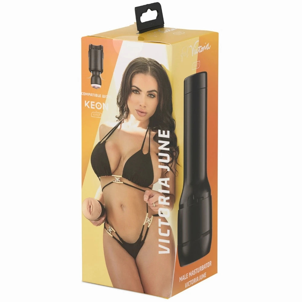 Kiiroo Stars Collection Strokers Feel Victoria June Vajina Mastürbatör
