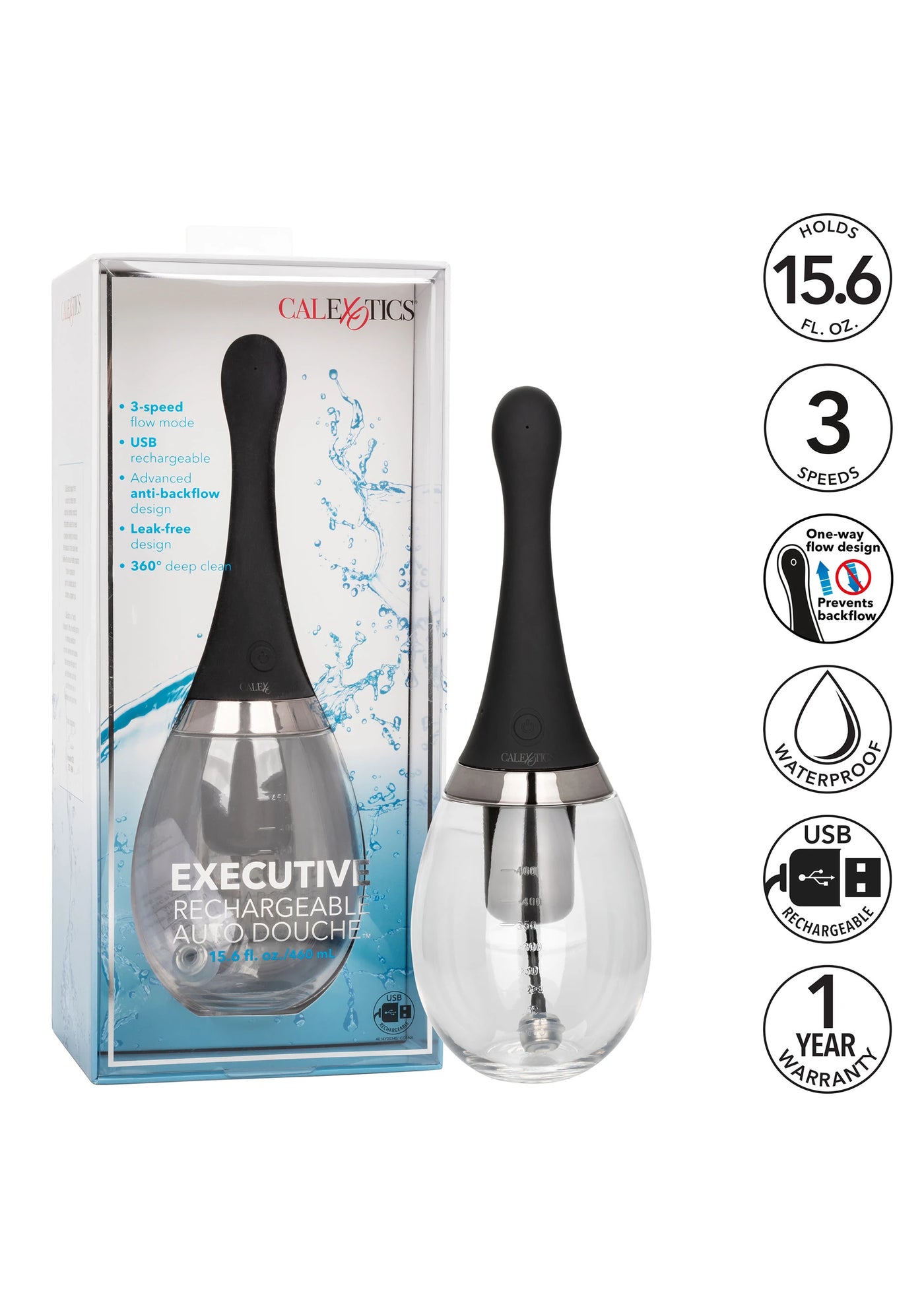 Calexotics Executive Automatic Douche Otomatik Anal Duş Pompası