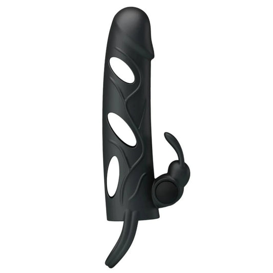 Pretty Love Penis Sleeve 2 İn 1 Titreşimli Penis Kılıfı BI-026216A