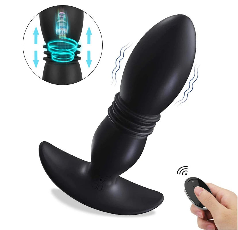 Erox Fidech X Hareketli Prostat Masaj Aleti ve Anal Vibratör