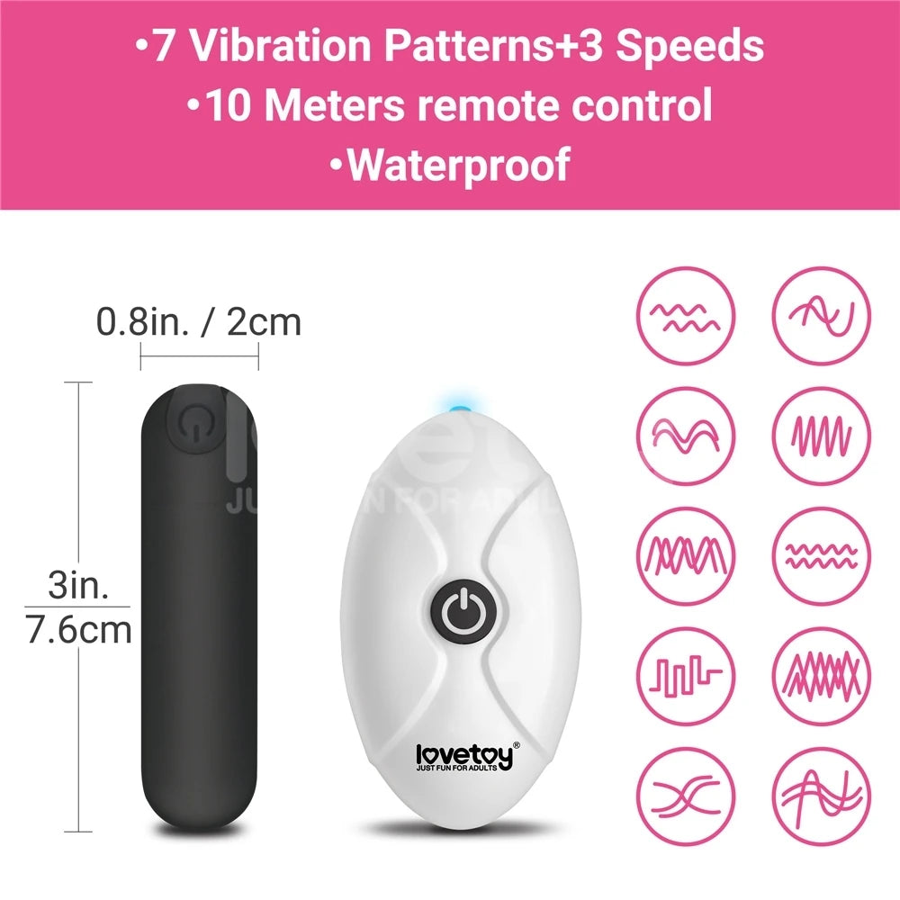 Lovetoy Printed Vibrating Sexy Panties XS/S Giyilebilir Vibratör LV770214A