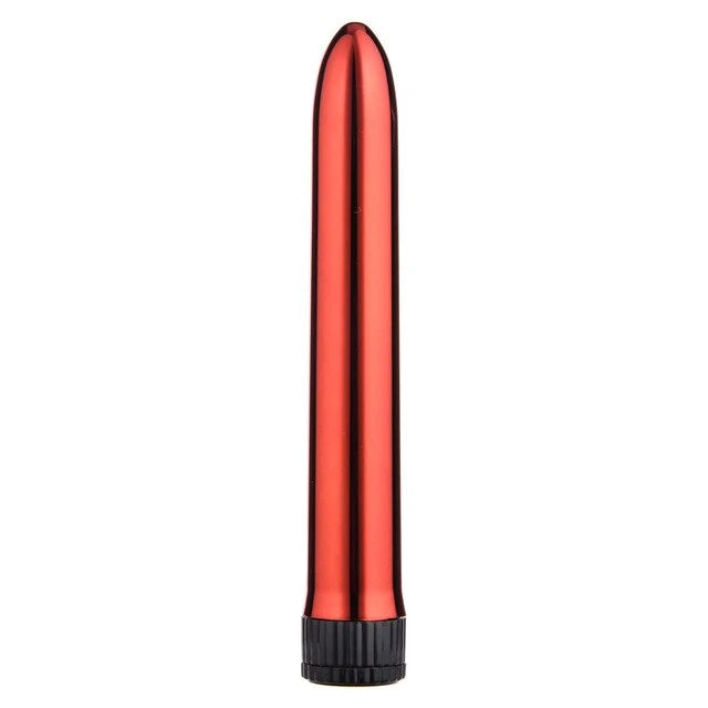Erox Melo Metal Vibrating Vibe Titreşimli Metal Vibratör-Red
