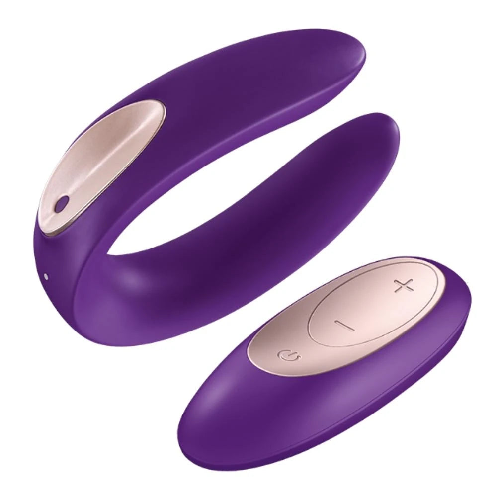 Satisfyer Double Plus Remote Uzaktan Kumandalı Partner Vibratör