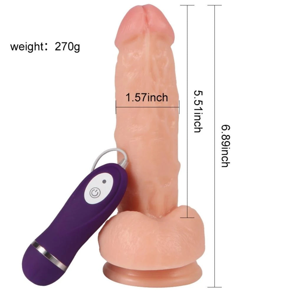 Shequ Kassadin Strapon 18 cm Belden Bağlamalı Titreşimli Realistik Penis