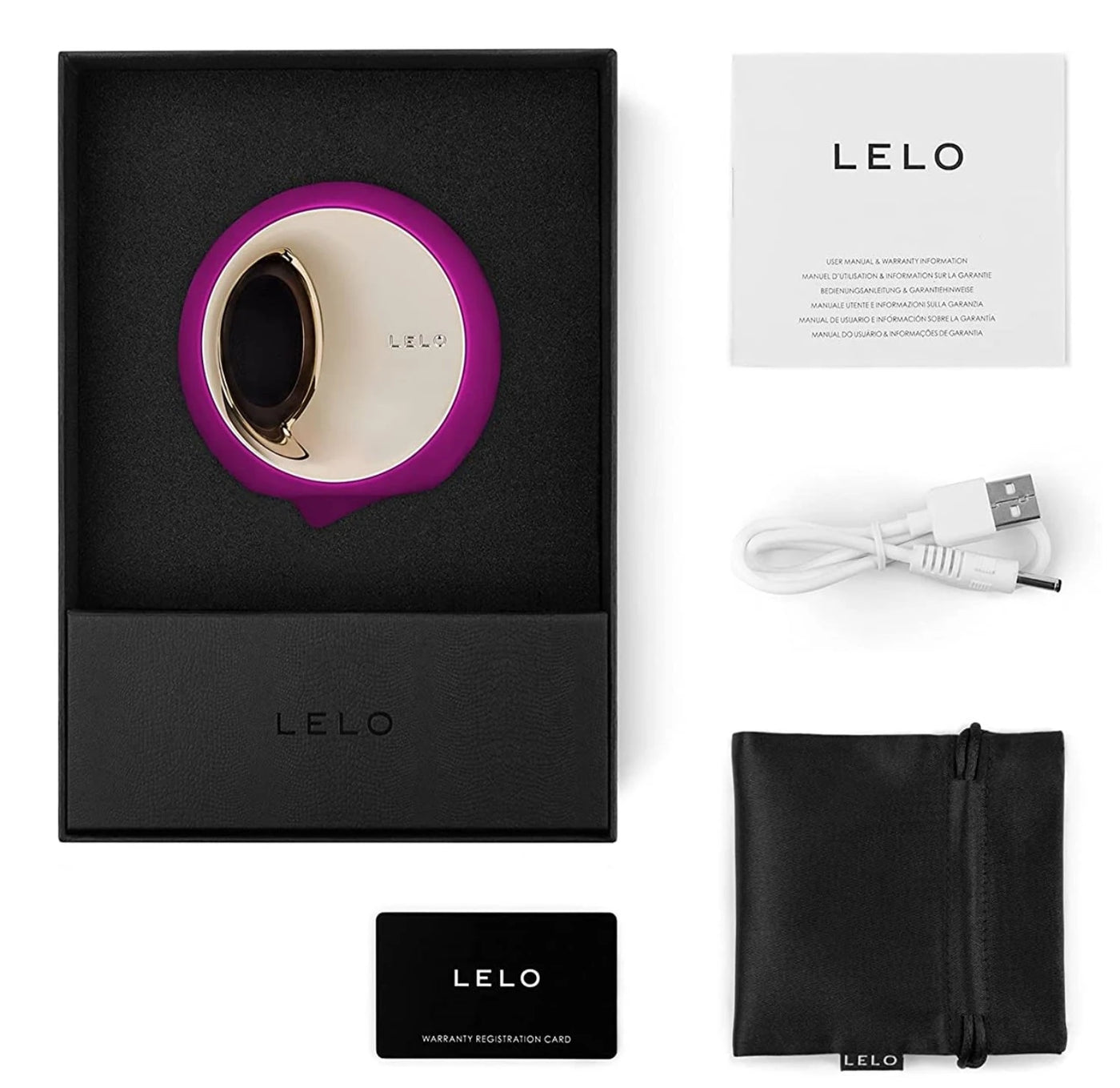 Lelo Ora 3 Deep Rose Oral Zevk Vibratörü