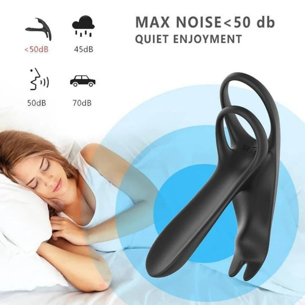 Erox The Cock Ring Alex Telefon Kontrollü ve G Spot Uyarıcı Penis Halkası