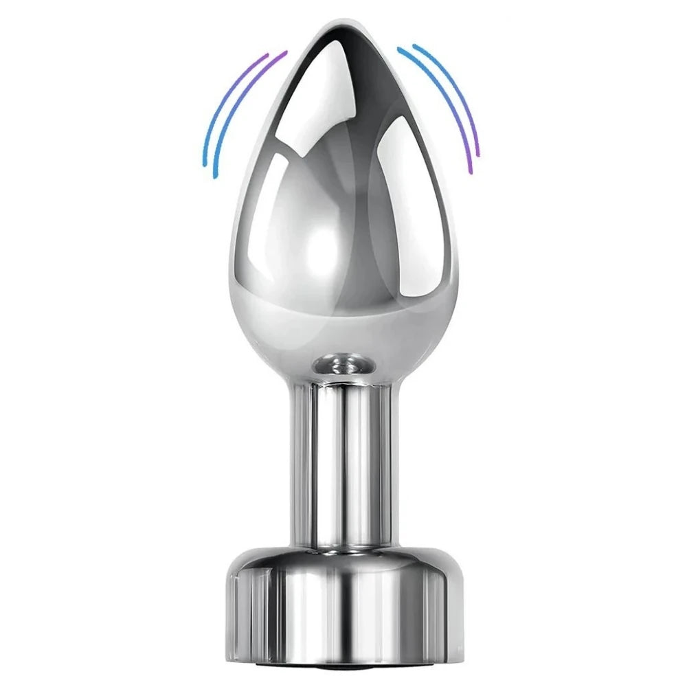 Erox The Anal Fantasy Telefon Uyumlu 10 Mod Metal Anal Vibratör