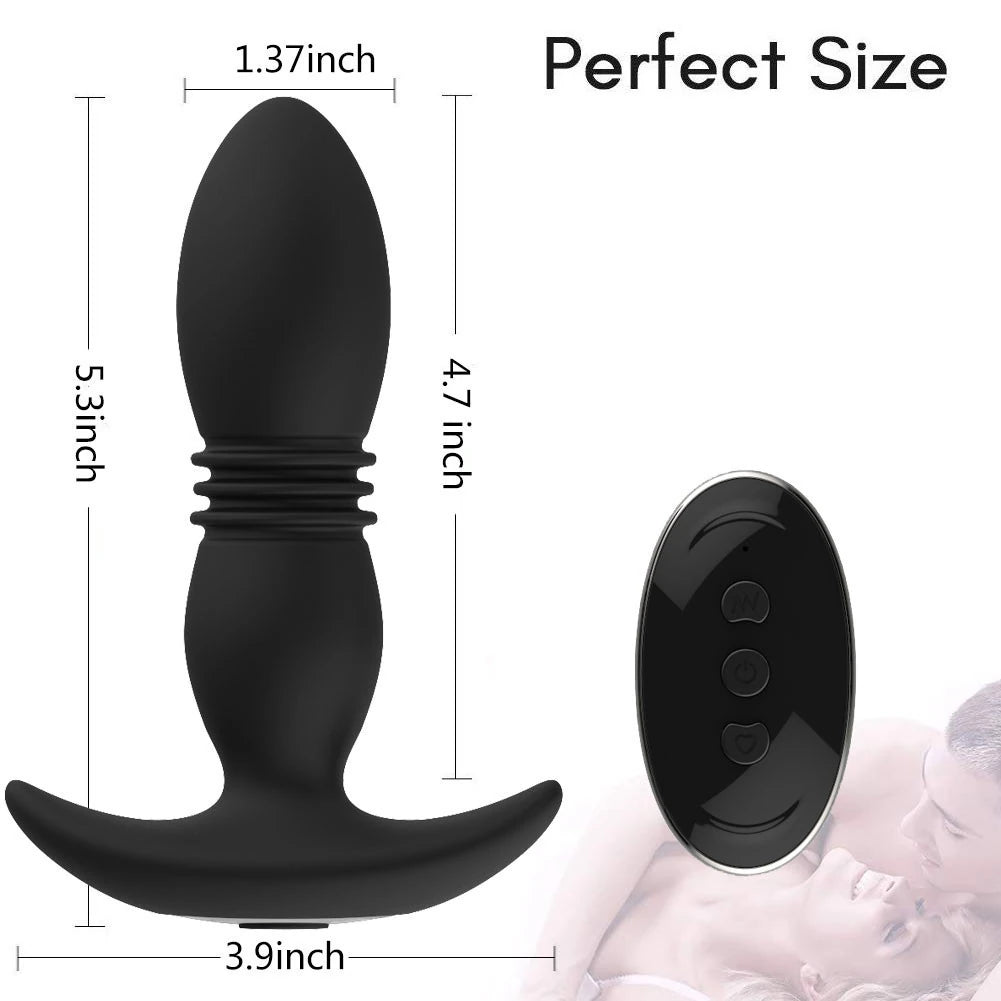 Erox Fidech X Hareketli Prostat Masaj Aleti ve Anal Vibratör