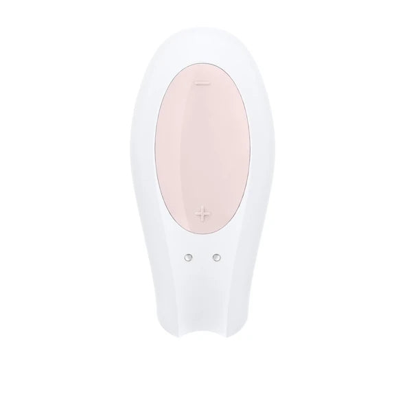 Satisfyer Double Joy Telefon Uyumlu Çiftler İçin Vibratör-White
