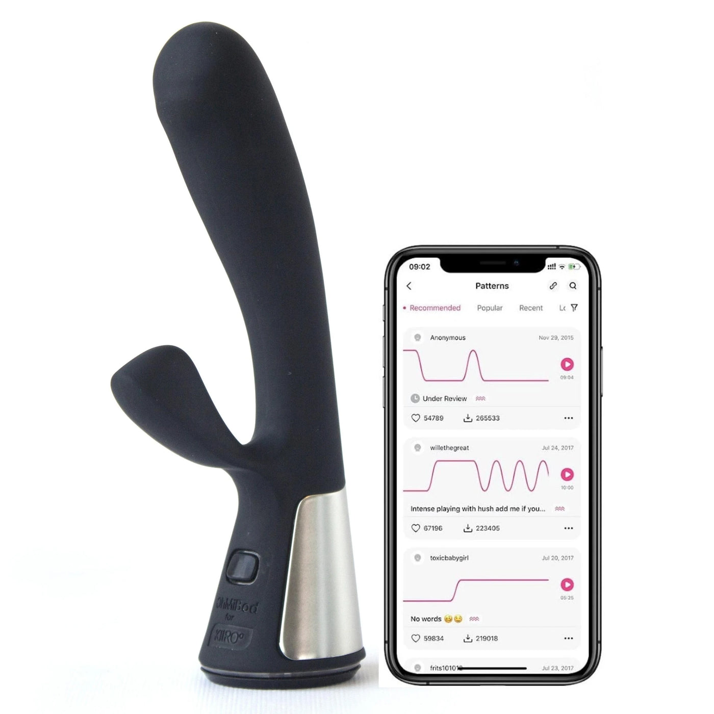 Kiiroo Ohmibod Fuse Telefon Kontrollü Rabbit Vibratör