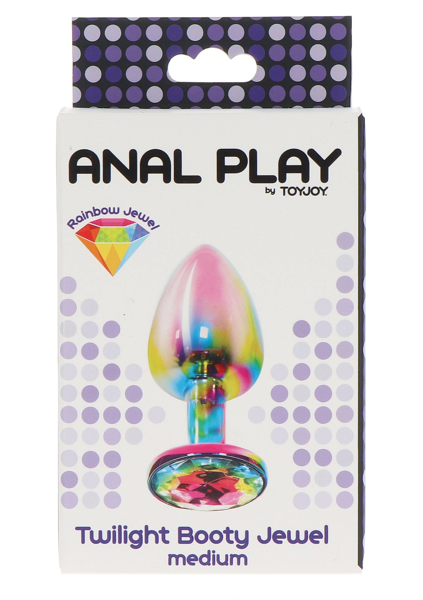Toy Joy Twilight Booty Jewel Medium Metal Anal Plug