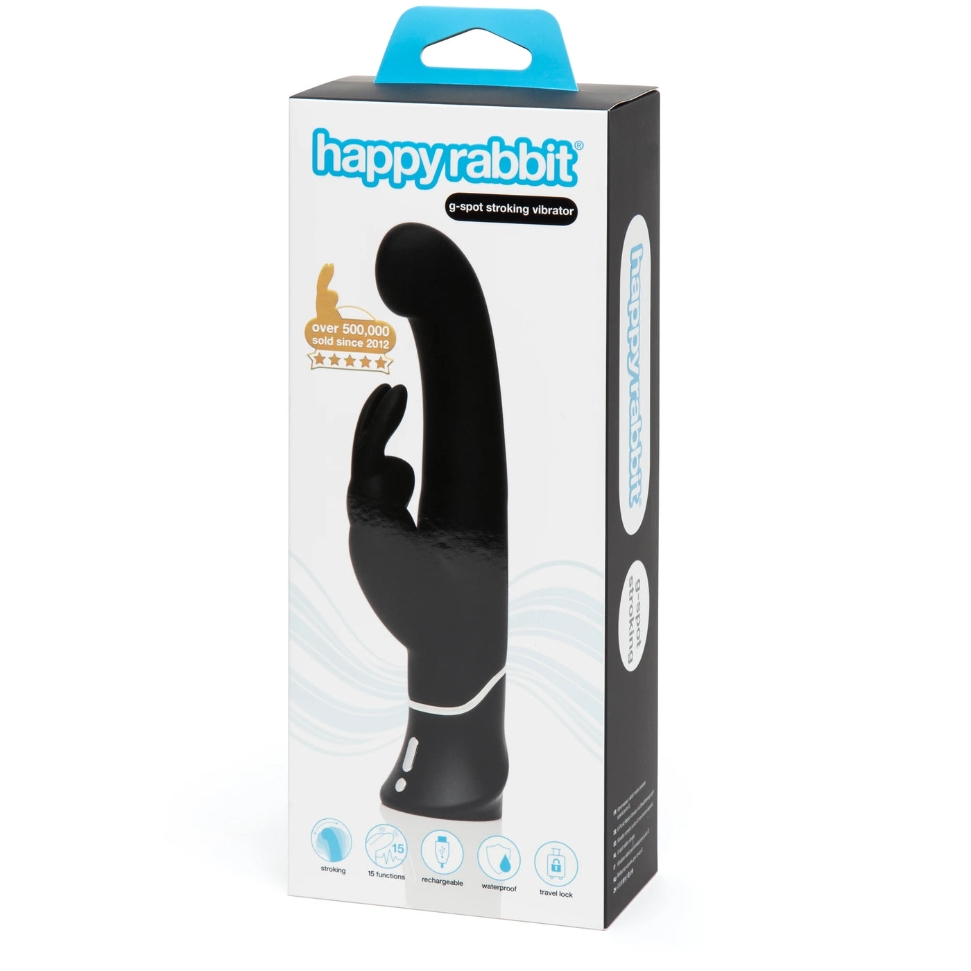 Happy Rabbit G-Stimulant Stroker Rabbit Vibratör-Black