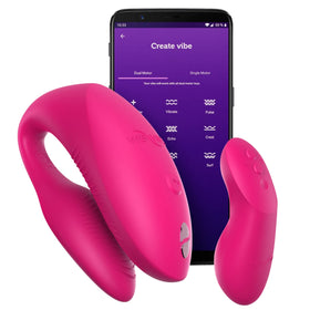 We-Vibe Chorus Pro App-Controlled Couples Vibratör-Pink