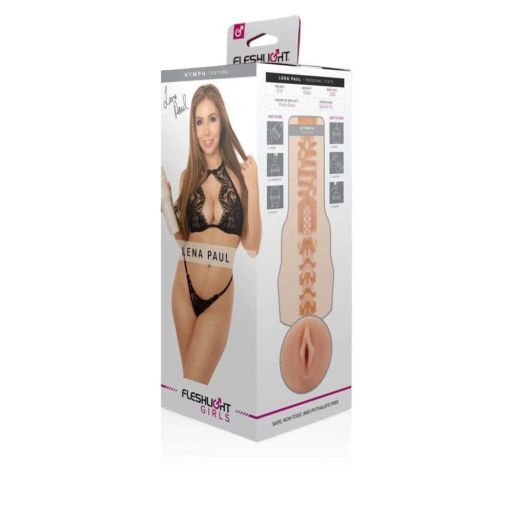 Original Fleshlight Girls Lena Paul Nymph Vajina Mastürbatör