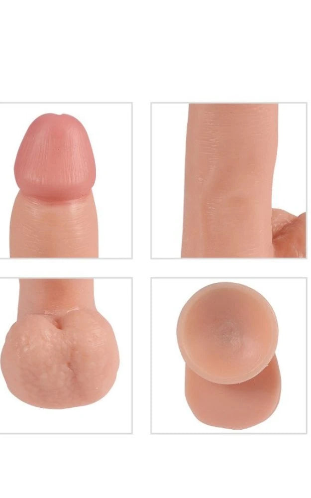 Dildo Series Luxy 20 cm 10 Modlu Realistik Titreşimli Penis